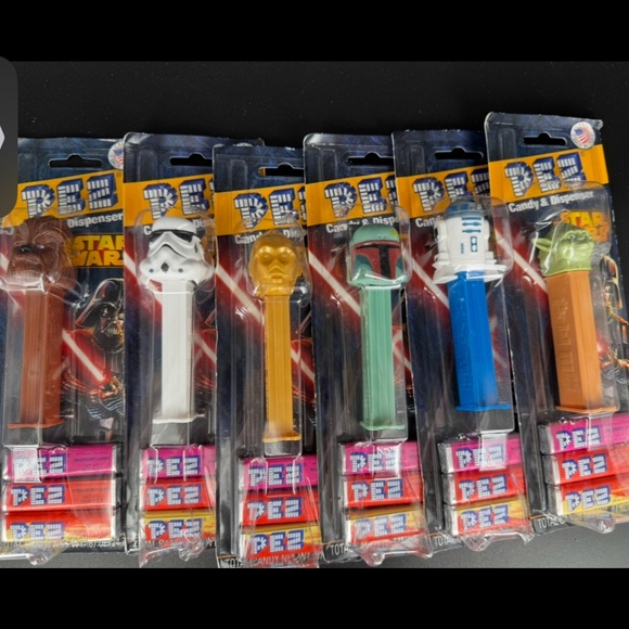 Other - Lot of 6 Sealed Star Wars Pez Dispensers 2013